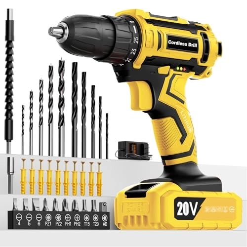 Cordless Drill Driver - 2000mAh