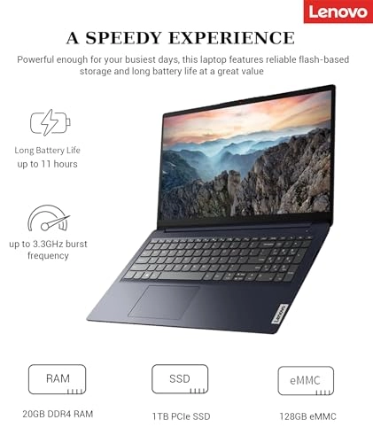IdeaPad 15.6 FHD Premium IdeaPad - 15.6'' Pentium Silver N6000 4GB DDR4 128GB SSD