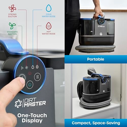 Dirtmaster Pro - Steam Hot Water Cold Water