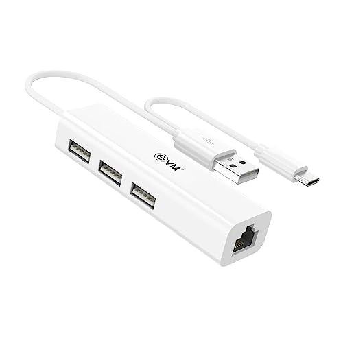 EVM 4-in-1 USB Hub - Dual Input (Type-C & USB-A)