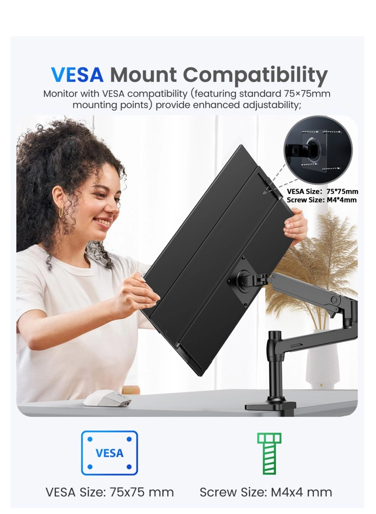 M185E06W - 1920 × 1080 FHD 18.5 inch