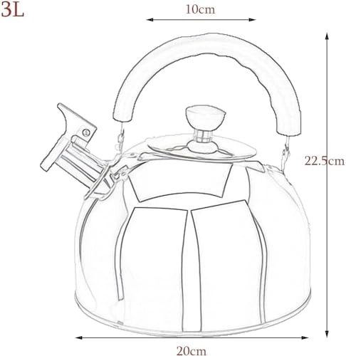 Tea Kettle - 304 high quality stainless steel 3.5L