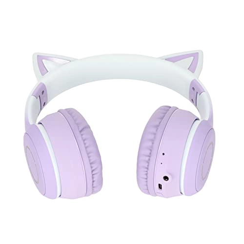 Cute Cat Ear Gaming Headphones Wireless Headset