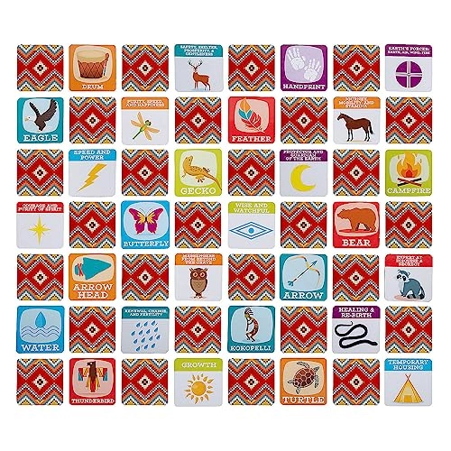 Native American Heritage Matching Game - 1 month and up 56 pieces