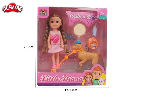 Little Diana Doll - Plastic Skate Boarding Ages 18 months+