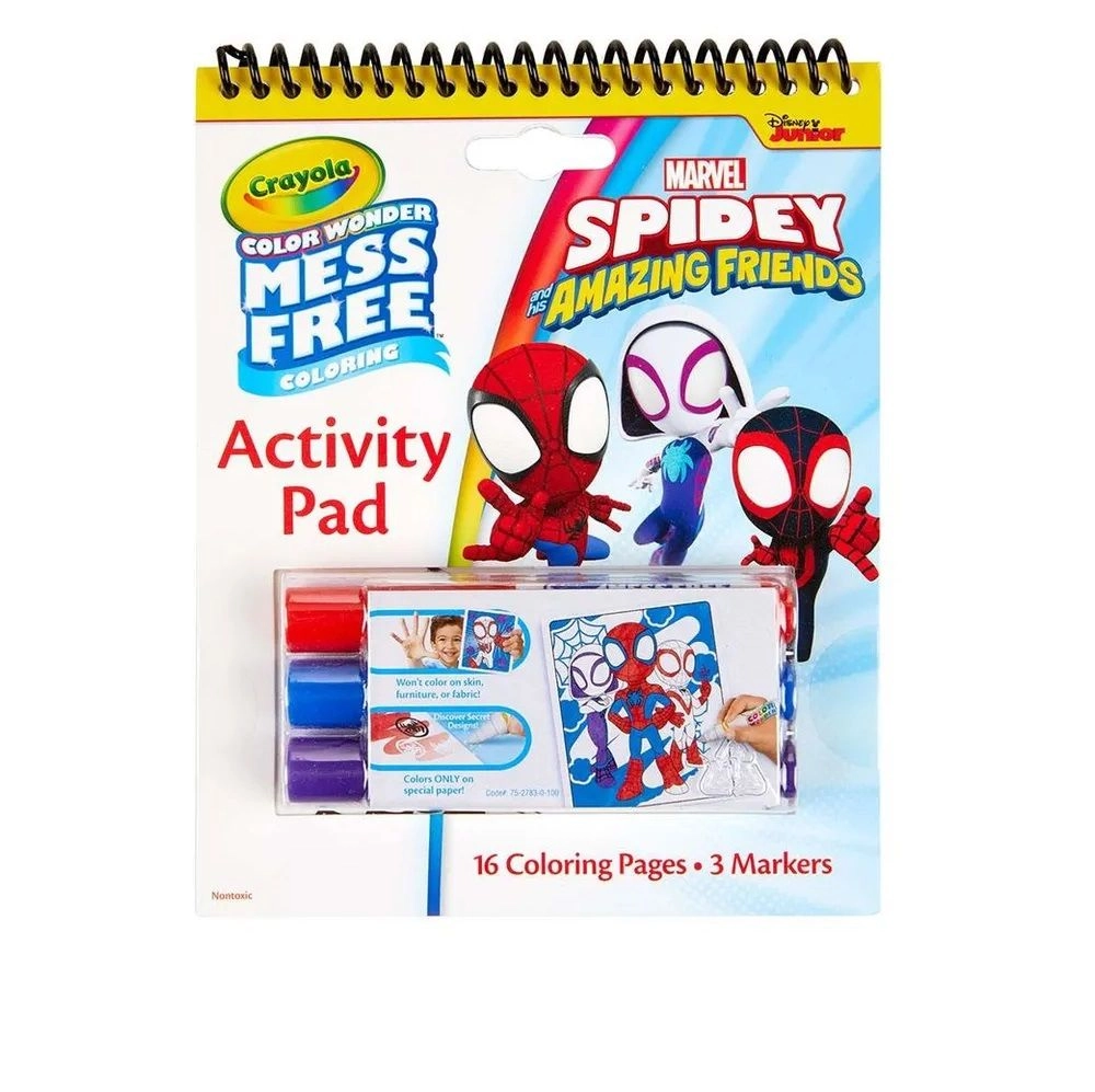 Crayola Activity Pad And Marker - Multi Colour