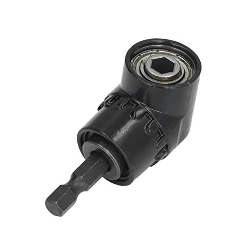 Right Angle Drill Adapter - 1/4" Hex Shank Chrome Steel