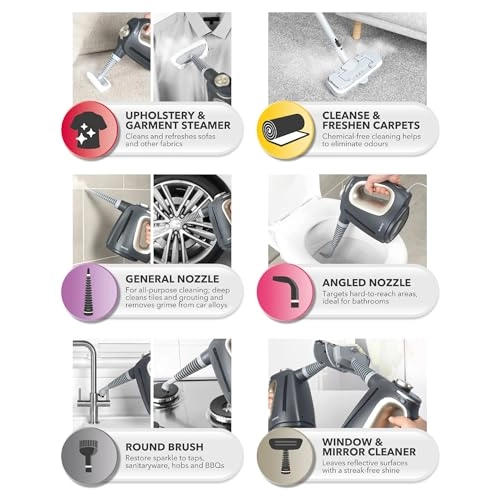 15-in-1 Steam Cleaner - 5.5E+2 Milliliters