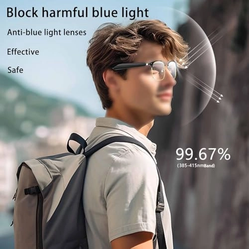 AI Translation Glasses - 134 languages IP65 waterproof Wireless calls