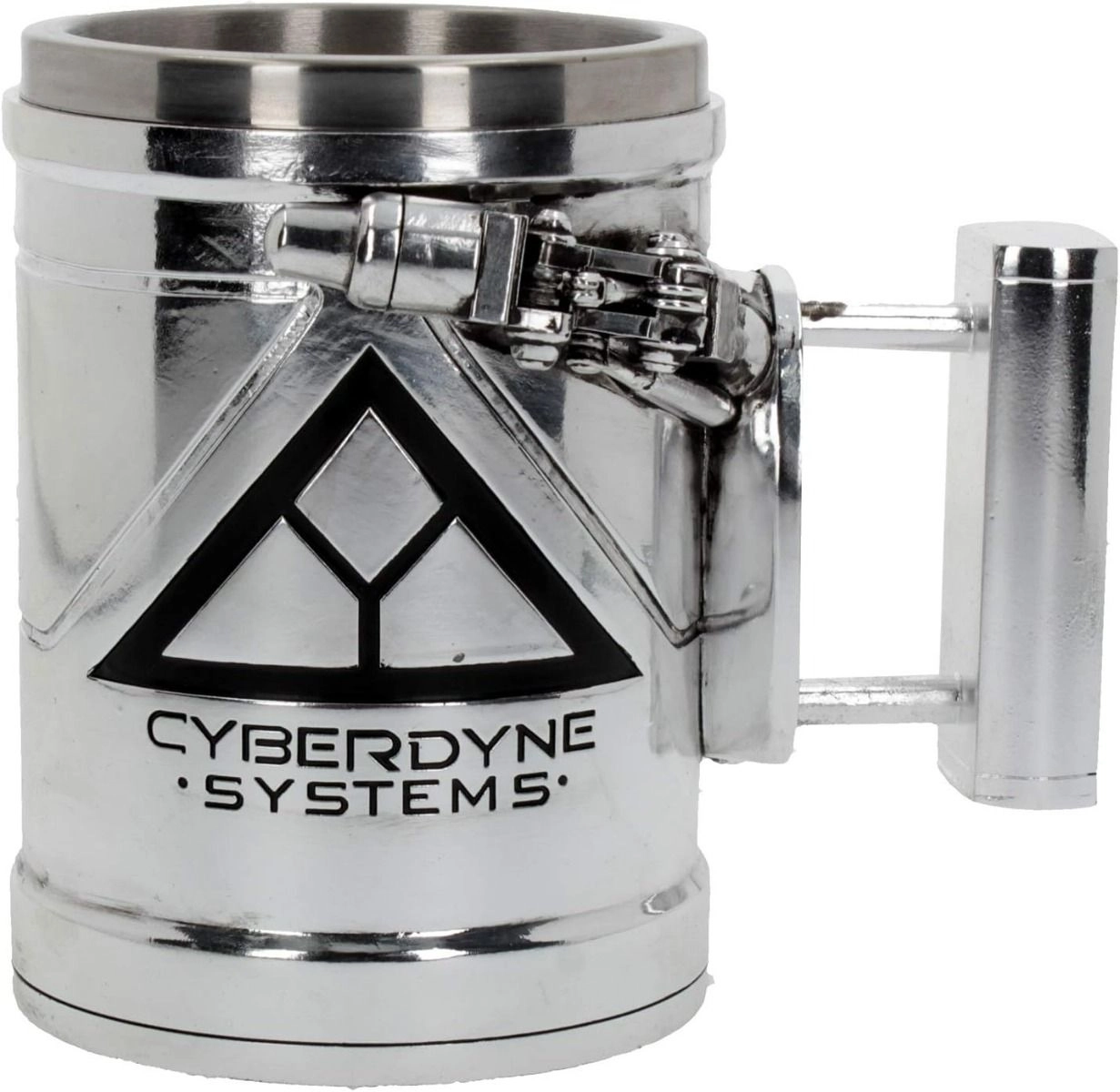 Nemesis Now Ltd Terminator 2: Judgment Day T-800 Hand Tankard - Cyberdine logo 17cm