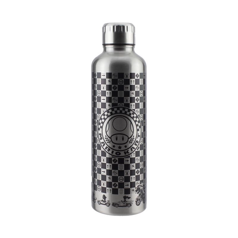 Mario Kart Metal Water Bottle - 500ml (16floz)