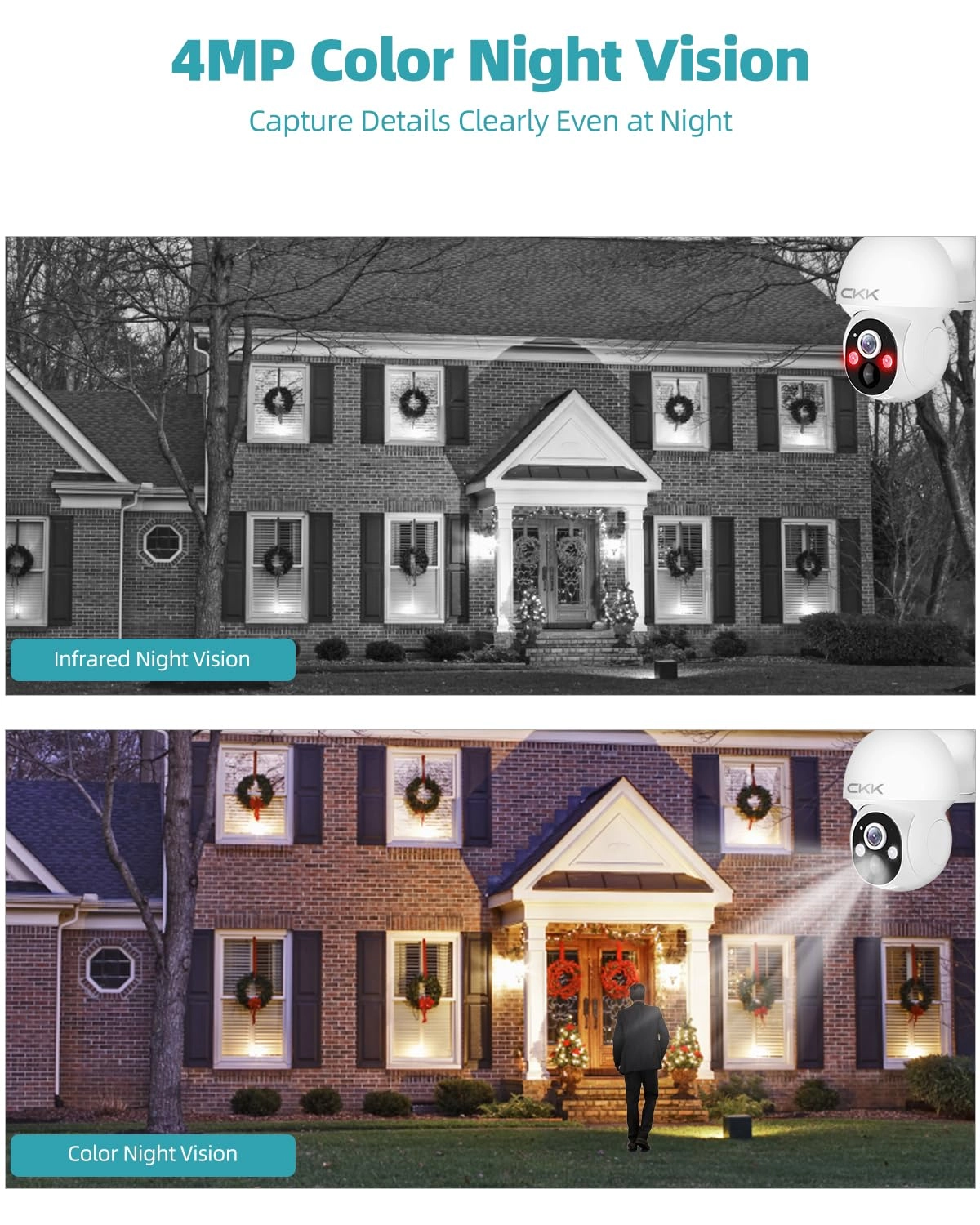 Solar Security Camera System 2.5K