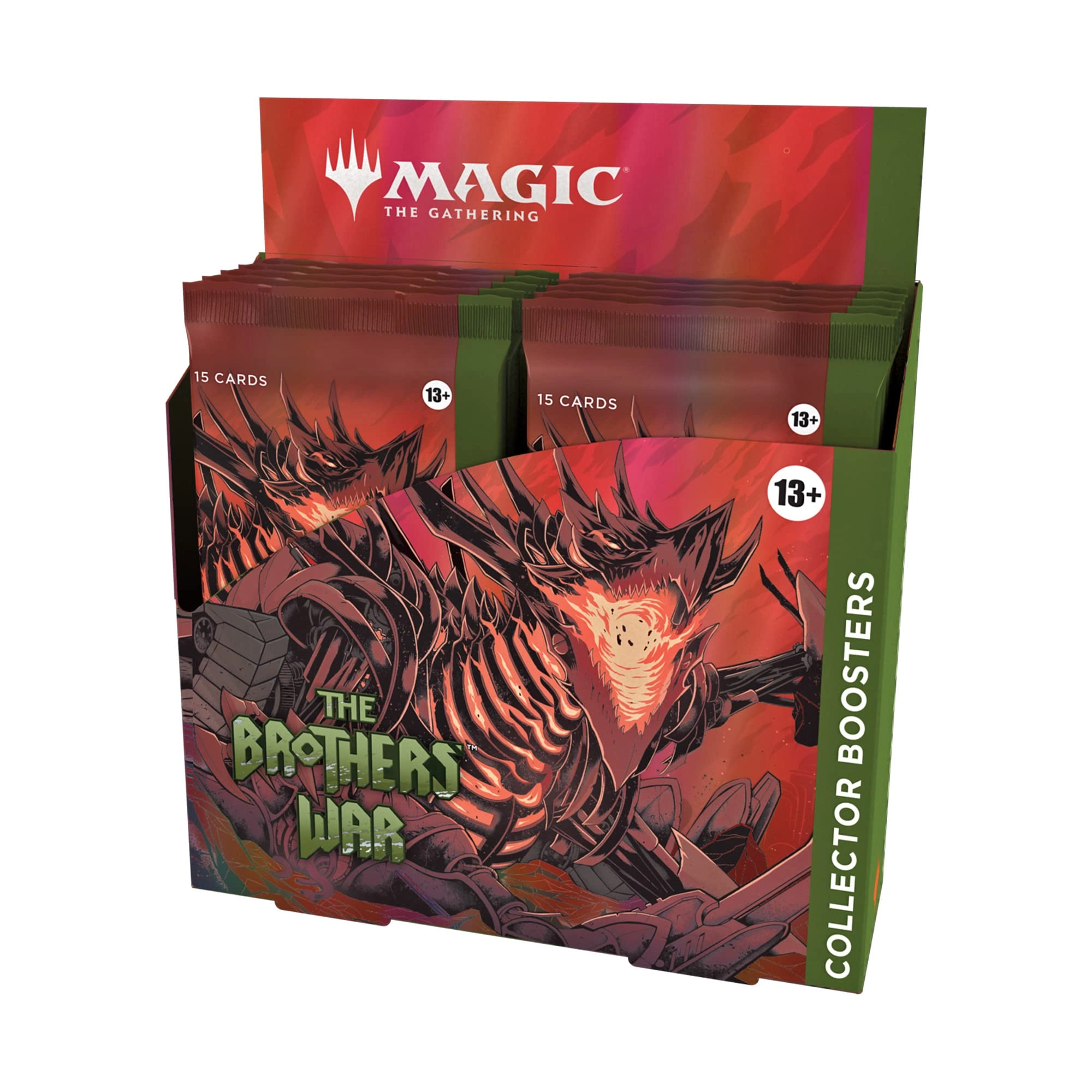 Magic: the Gathering The Brothers' War Collector Booster Box - 15 Count