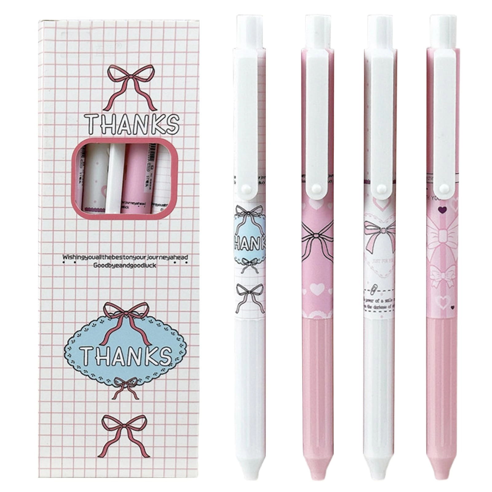 Cute Gel Pen - 4Pcs 0.5mm