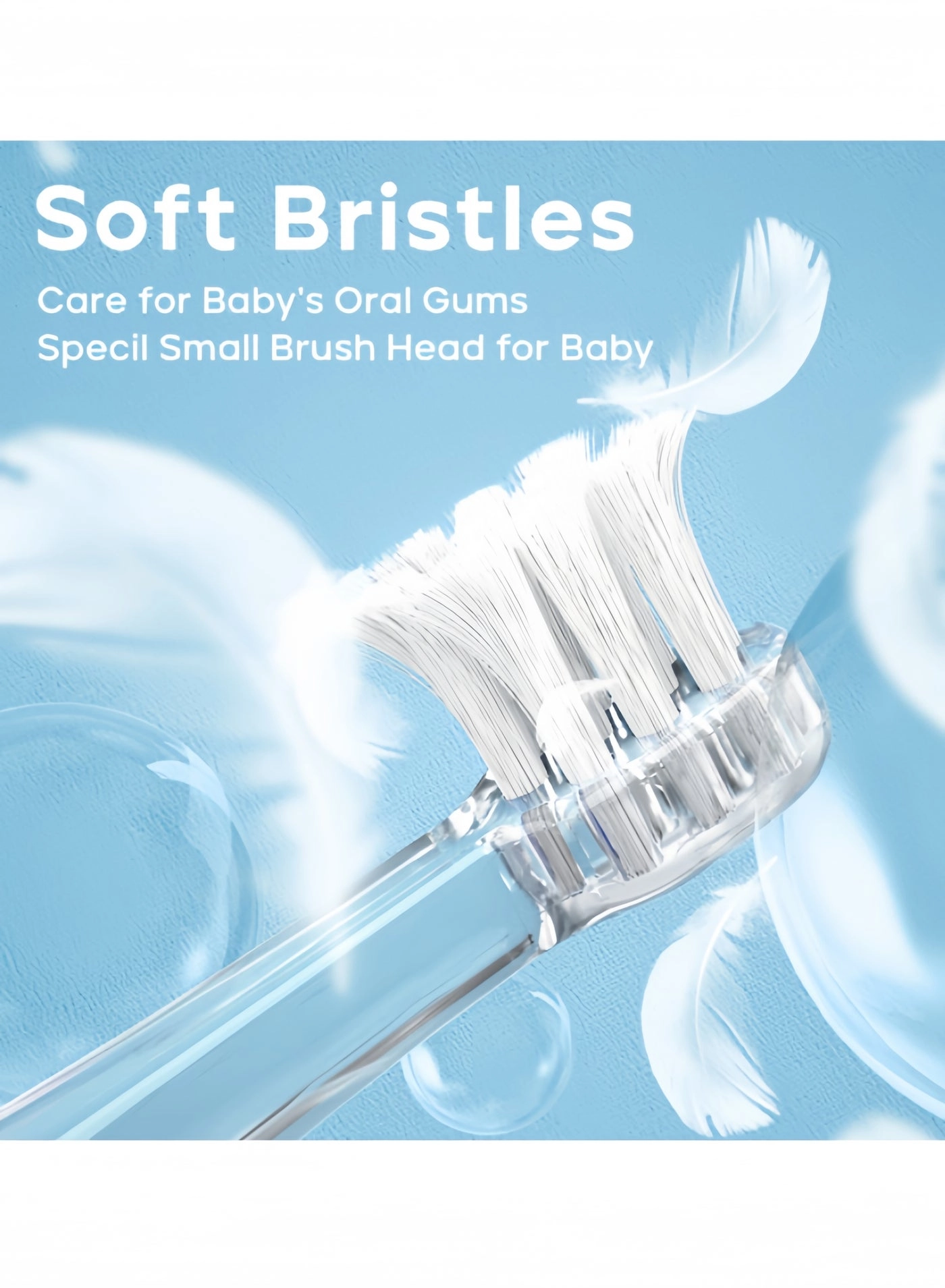 Electric Toothbrush - Sonic 1 to 5 Years IPX7 Waterproof