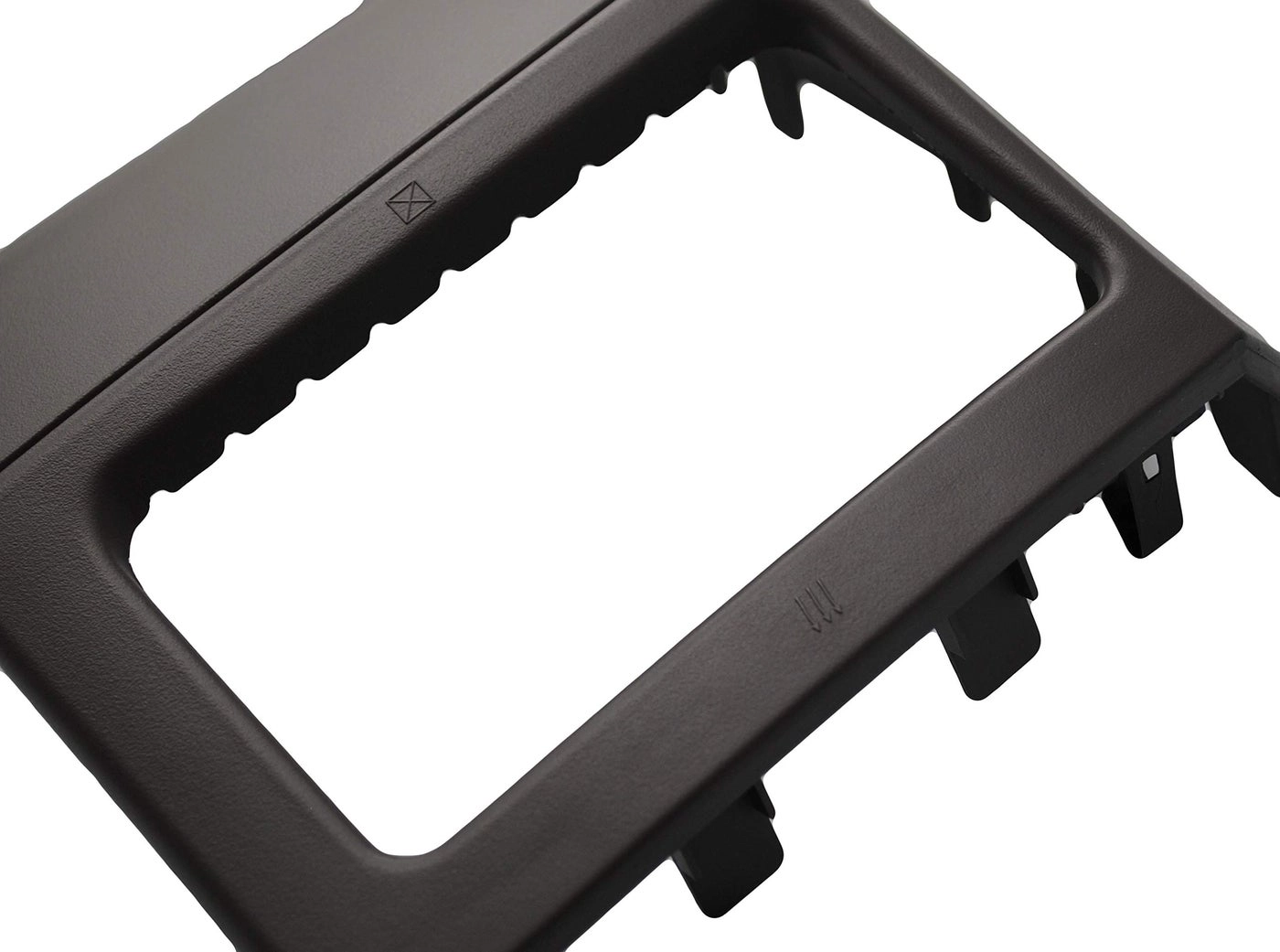 Double Din Navigation Radio Bezel Dash Install Kit - Standard Wiring Harness Antenna Adapter