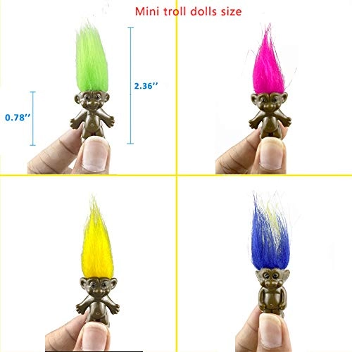 Troll Doll - 20packs PVC Vintage