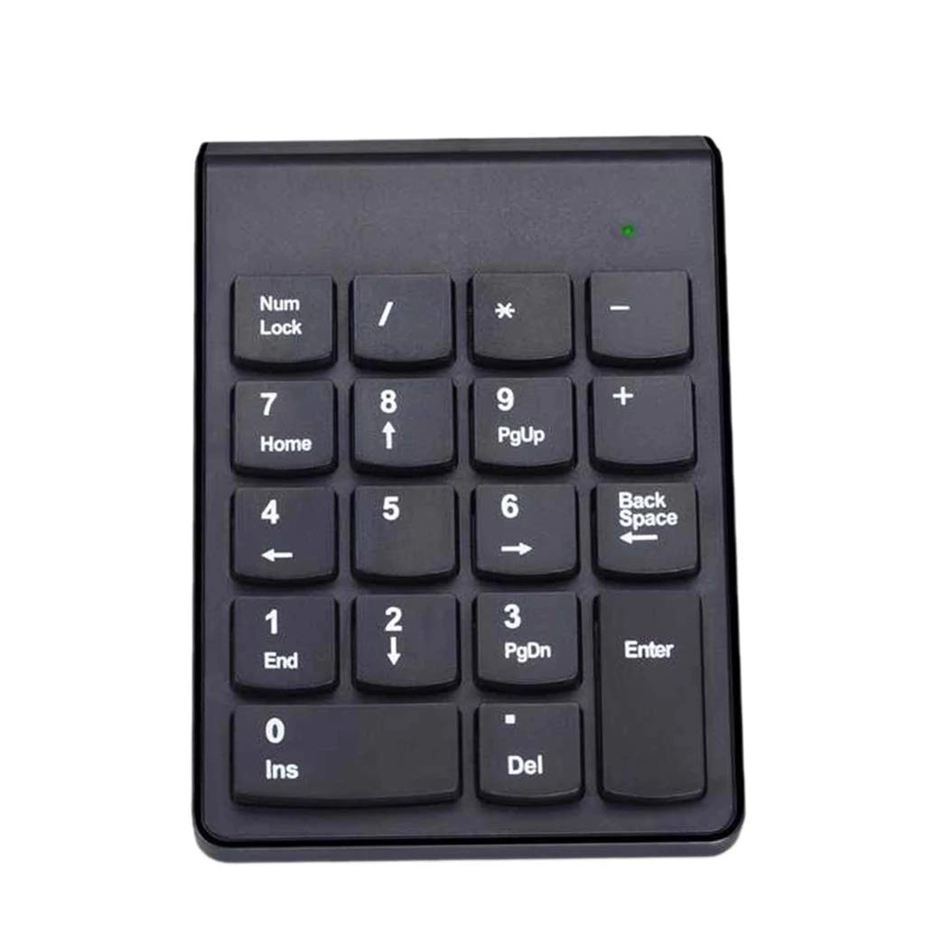 YUANSHIHUI Numeric Keypad - 18 Keys 2.4GHz Mini USB