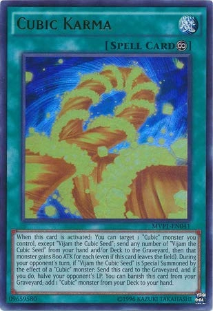 Yu-Gi-Oh! Cubic Karma MVP1-ENG41 - English