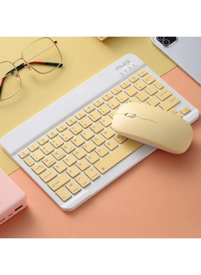 SHOPI Wireless Bluetooth Keyboard + Wireless Bluetooth Mouse