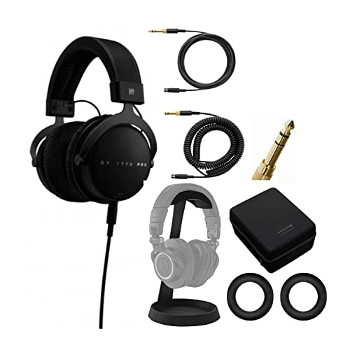 DT 1770 PRO - Wired Headphone + Aluminum Headphone Stand