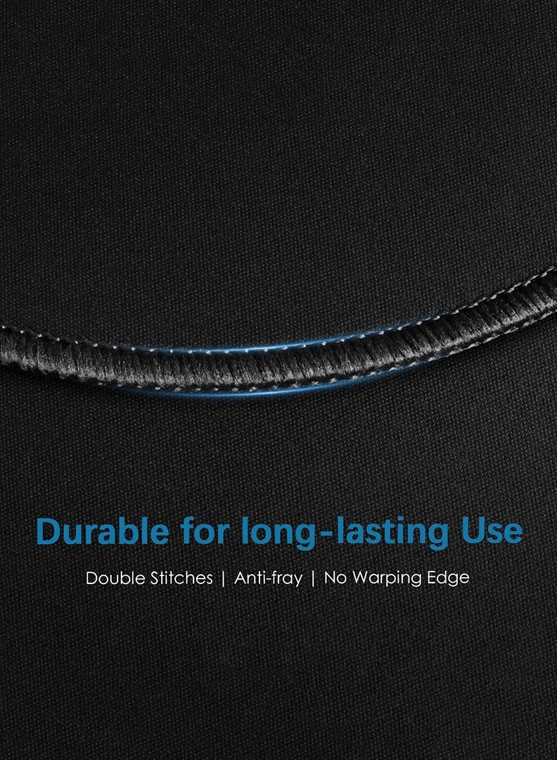 Round Lycra Cloth Gaming Mouse Pad