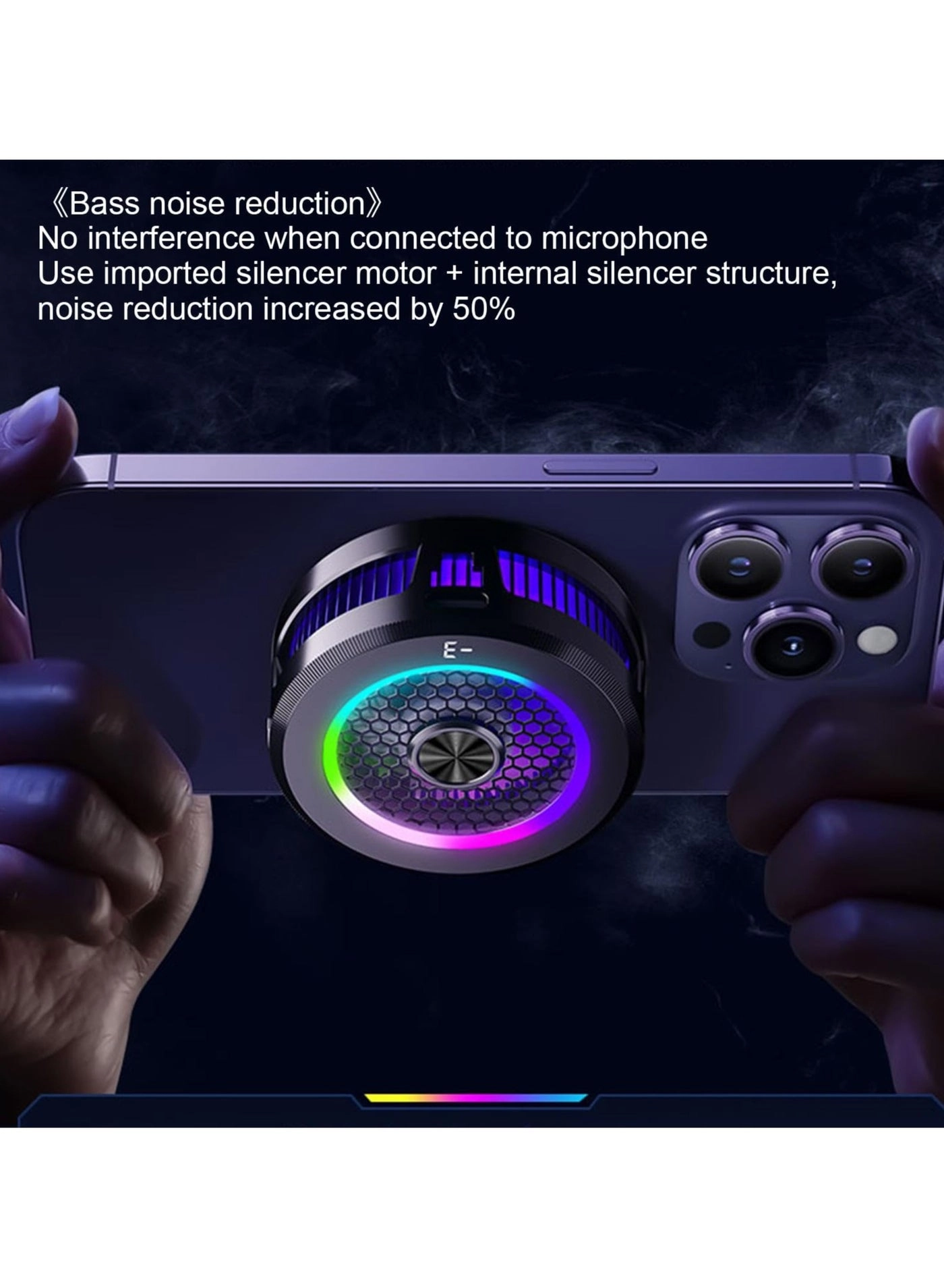 Phone Cooler - Magnetic RGB Semiconductor Cooling