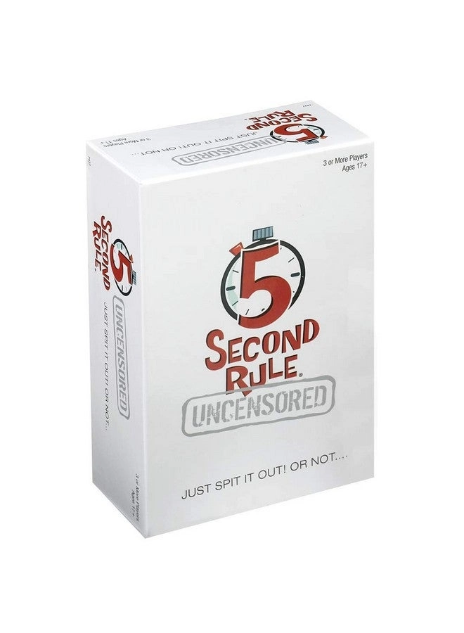 5 Second Rule: Uncensored - Card Game