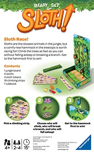 Ready Steady Sloth - 4 years and up 27 pieces