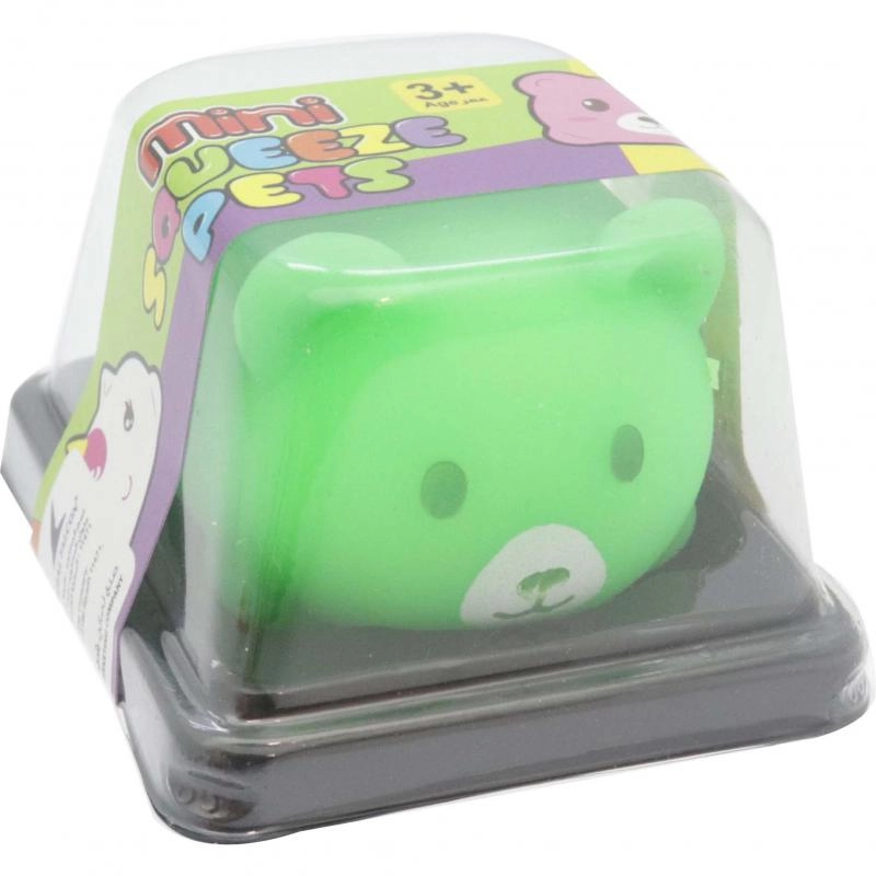 Mini Squeeze Pet - Assorted Neon Color 3 Years and Above