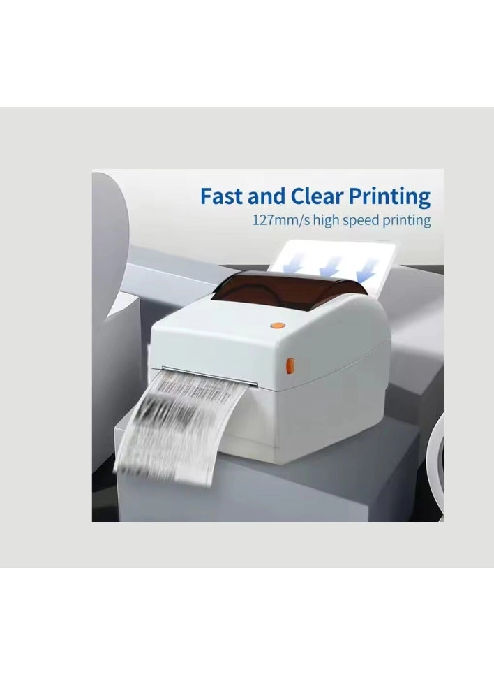 Thermal Shipping Label Printer - USB Bluetooth