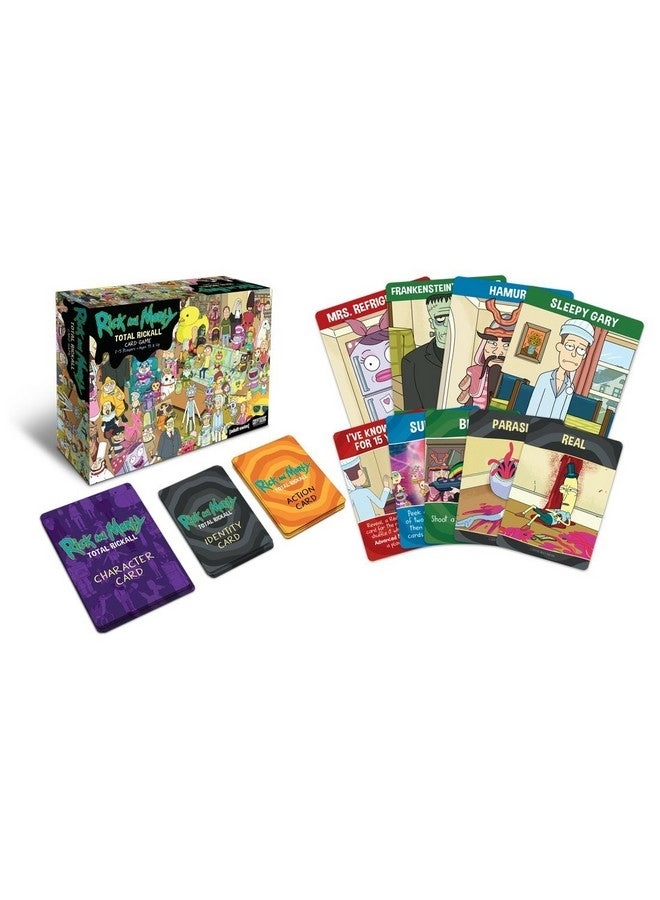 Rick and Morty Total Rickall - Cooperative Card Game