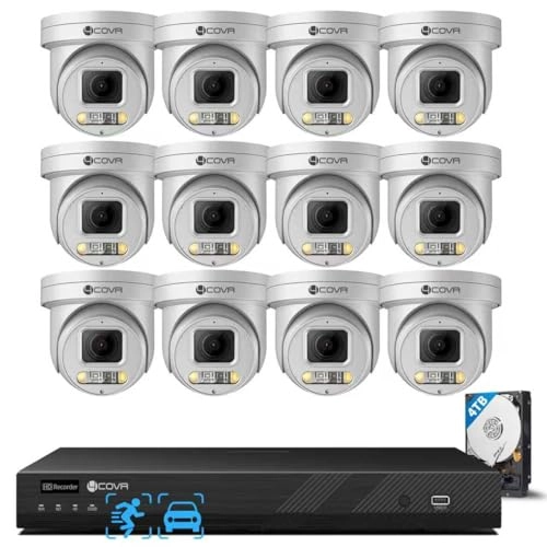 16 Channel PoE PTZ Security Camera System