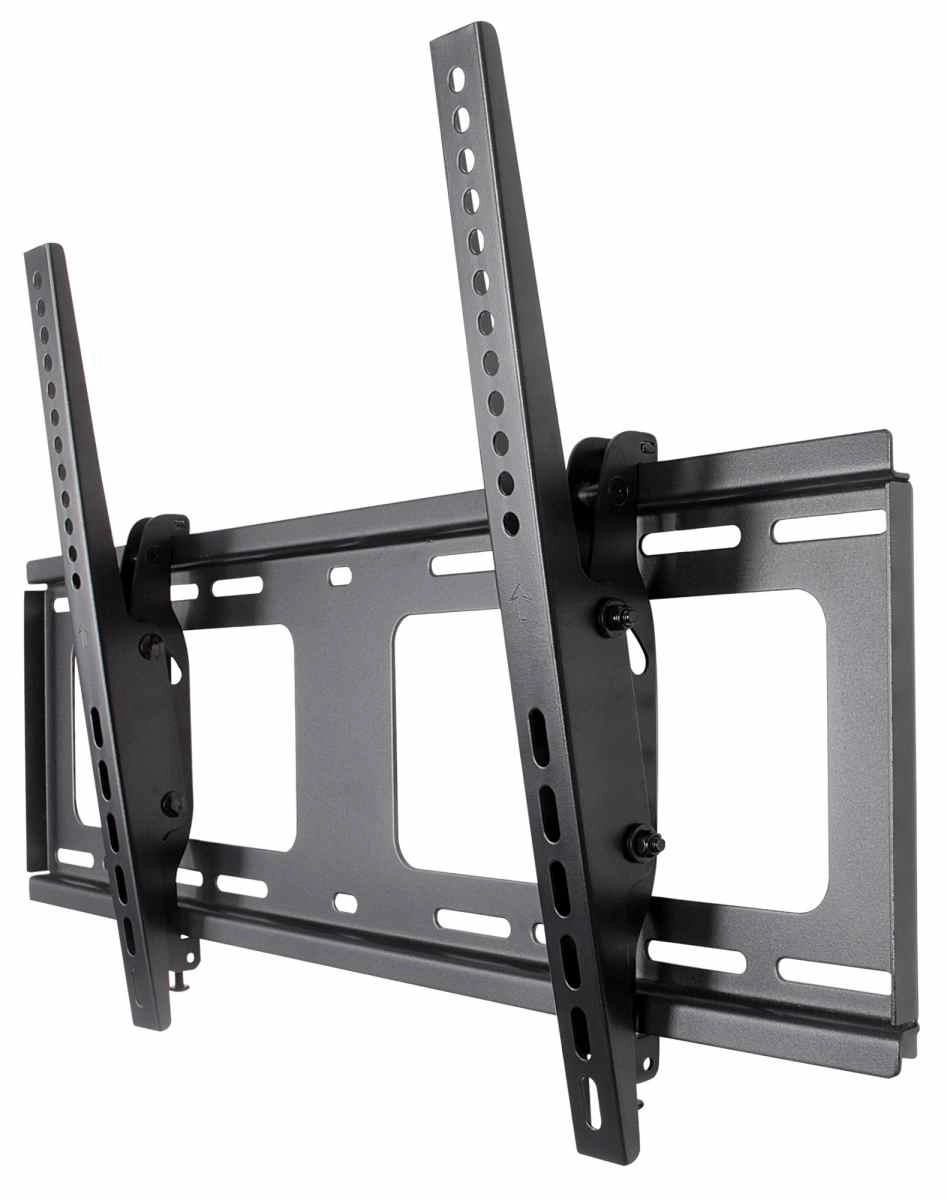 Flat Panel Television Tilting Wall Mount - Black Alloy Steel
