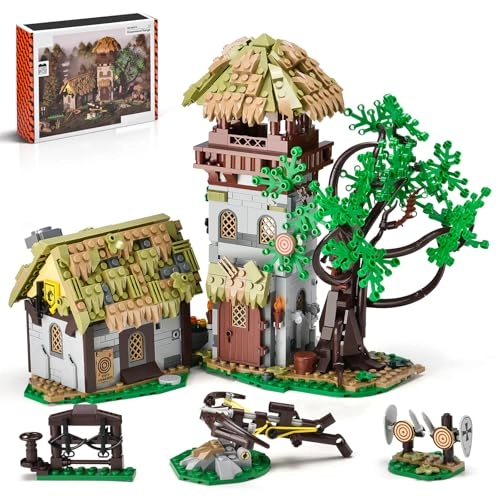 BNG Medieval Town Castle Building Set - 1109pcs