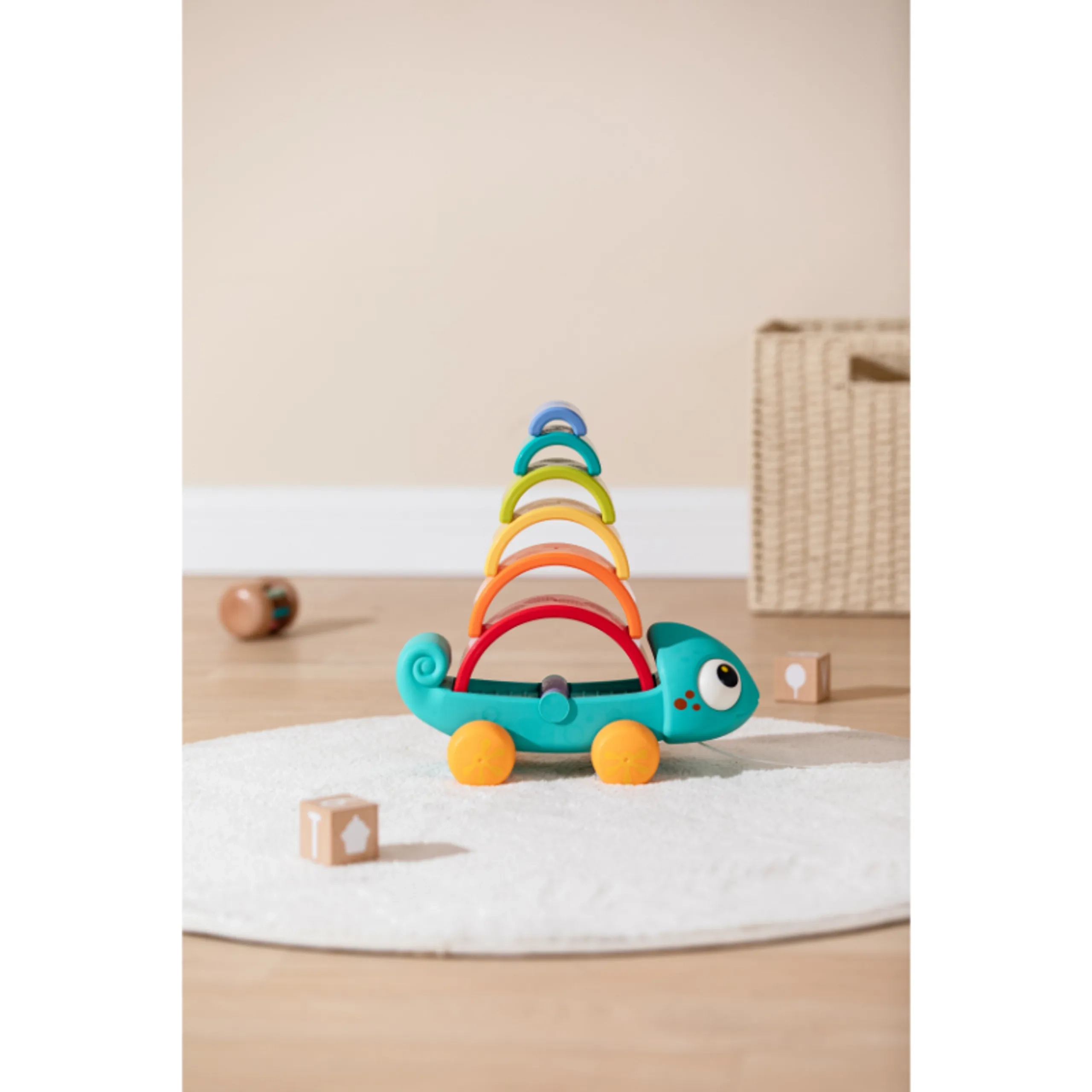 Rainbow Chameleon - Suitable for 18 months to 5 years