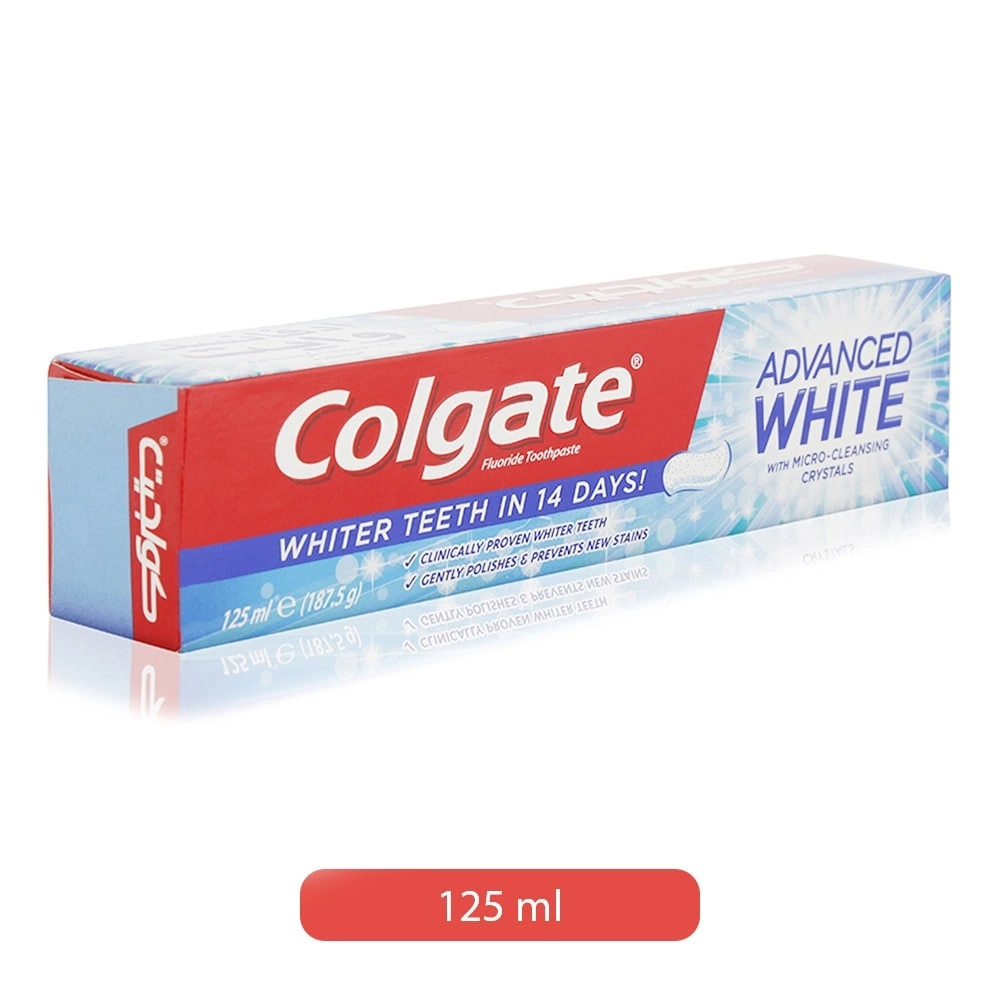Colgate Advanced Whitening Toothpaste 125ml