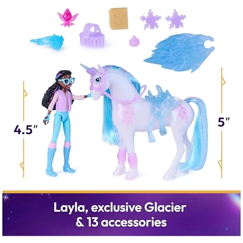 Layla Doll + Glacier Unicorn Toy - Ages 4+