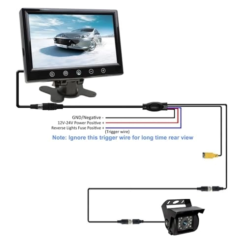 dual lens truck camera kit - Night vision 752*582 pixels