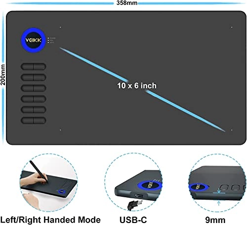 A15 - 10 x 6 inch 8192 Levels