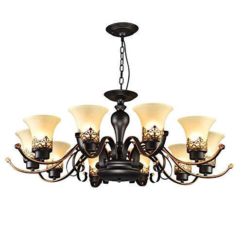 E27 American Style Chandelier - Copper 6