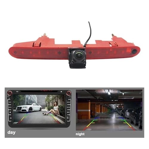AHD 1080P Wireless Brake Light Camera - Night Vision 1920x1080P 2.4G Wireless + 5 inch HD Monitor - 800x480