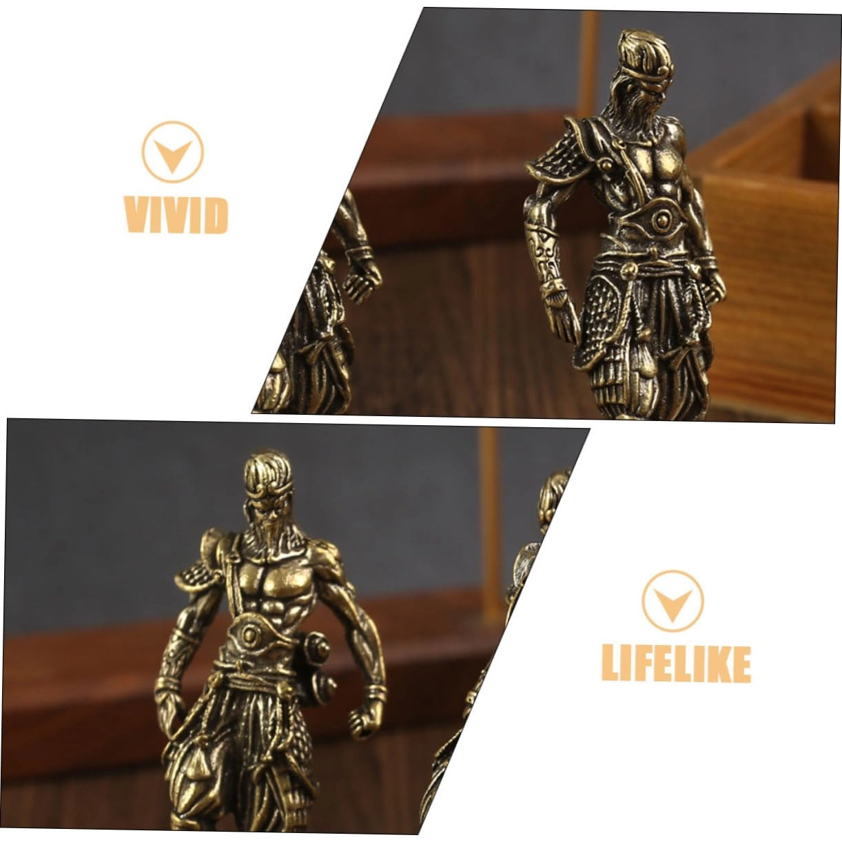 Monkey King Statue - Brass