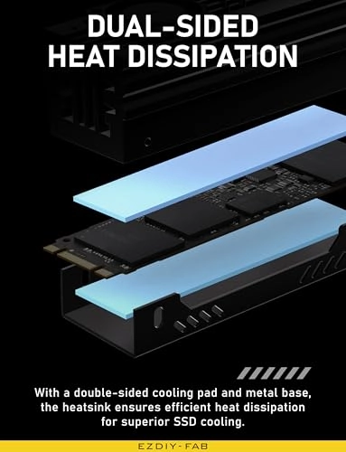 Shield ARGB M.2 SSD Heatsink - 20mm