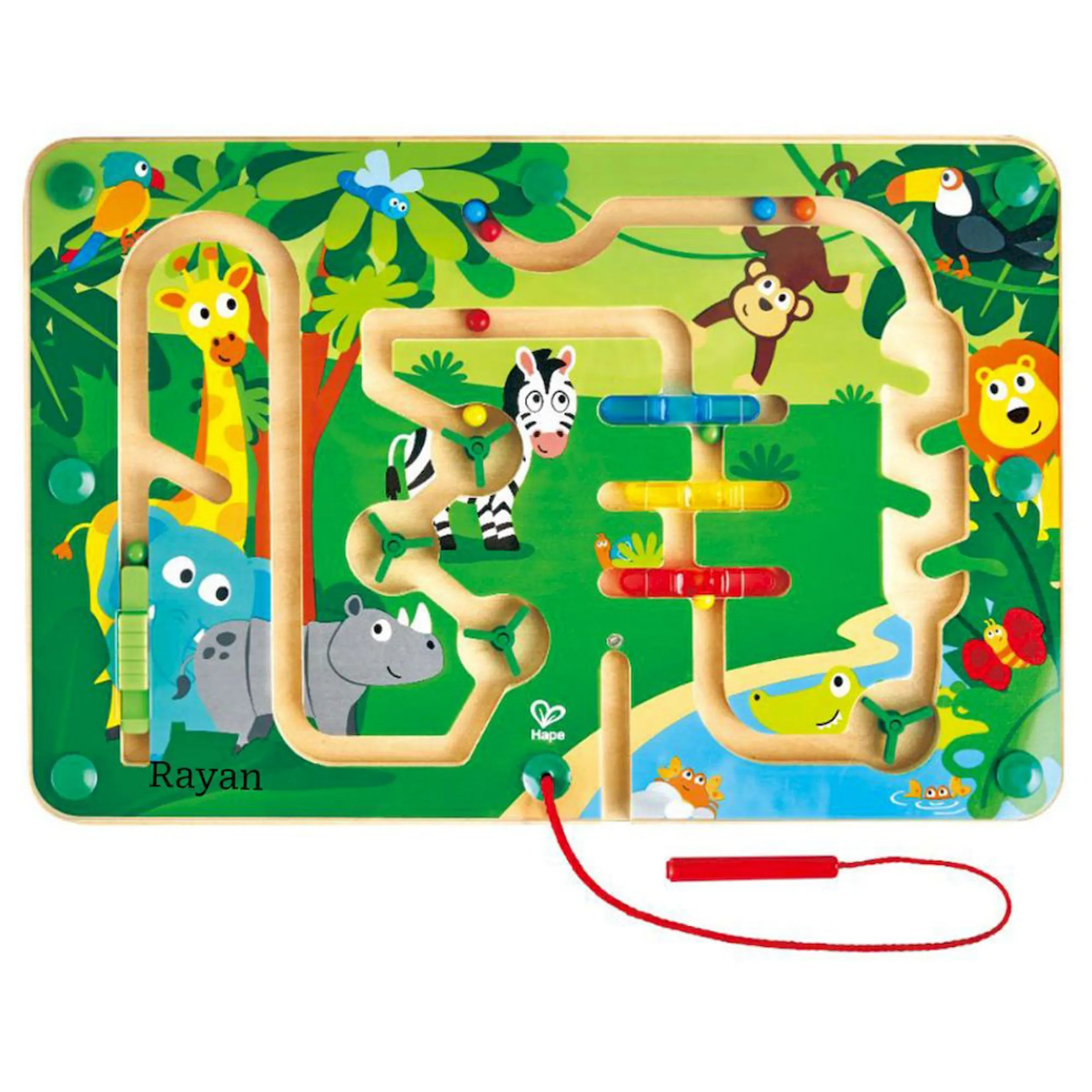 Hape Personalized Jungle Maze - 2 years & above