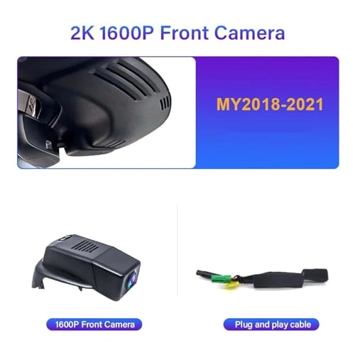 Dash Cam for Volvo XC60 S90 V90 - 2K 1600P
