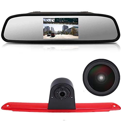 Reversing Camera - 628 x 586 pixels + LCD Car Monitor - 4.3 inch 320 x 240