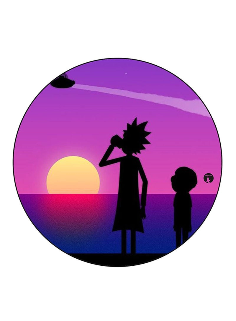 Rick And Morty Printed Mouse Pad