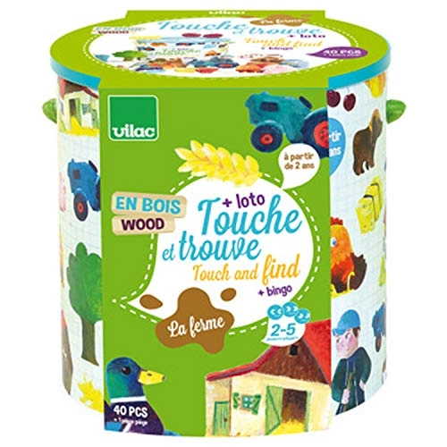 Touche et Finds La Ferme - Ages 2 and up 21 pieces