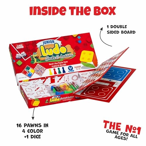 Ludo + Snake and Ladder Junior